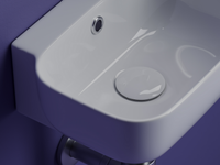 Раковина Ceramicanova Element 40 L CN6074L Белая — фото 5, Мини-раковины