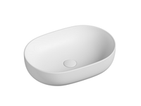 Раковина-чаша Ceramicanova Element 60 CN6047MW Белая матовая — фото 2, Раковины накладные