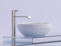 Раковина-чаша Ceramicanova Element 50 CN6056 Белая глянцевая — фото 17, Раковины накладные