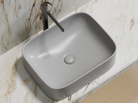 Раковина-чаша Ceramicanova Element 51 CN6052MSG Серая матовая — фото 2, Раковины накладные