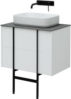 Тумба под раковину Allen Brau Reality 70 1.32004.WM подвесная Белая матовая — фото 30, Тумбы под раковину