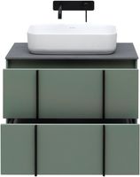 Тумба под раковину Allen Brau Reality 70 1.32004.CGM подвесная Олива матовая — фото 39, Тумбы под раковину