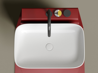 Раковина-чаша Ceramicanova Element 61 CN6053MW Белая матовая — фото 23, Раковины накладные