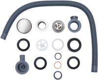 Слив-перелив Allen Brau Priority 5.31027-BN click-clack Никель брашированный — фото 2, Сливы-переливы