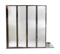 Товар: Шторка на ванну Ceruttispa Bouna 131х139 профиль Хром стекло матовое - фото 12 Шторка на ванну Ceruttispa Bouna 131х139 профиль Хром стекло матовое — фото 12, Складные шторки для ванной