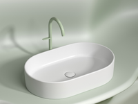 Товар: Раковина-чаша Ceramicanova Element 61 CN6048MW Белая матовая - фото 2 Раковина-чаша Ceramicanova Element 61 CN6048MW Белая матовая — фото 2, Раковины накладные