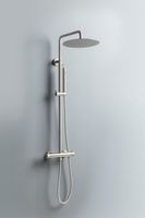 Душевая система Allen Brau Fantasy 5.11001-BN с термостатом Никель брашированный — фото 3, Душевые стойки