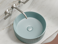 Раковина-чаша Ceramicanova Element 36 CN6057MLG Зеленая матовая — фото 12, Раковины накладные