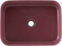Раковина-чаша Allen Brau Fantasy 50 4.11021.BD Бордо — фото 1, Раковины накладные