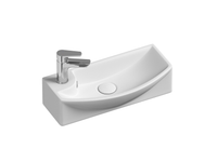 Товар: Раковина Ceramicanova Element 45 R CN6038R Белая - фото 2 Раковина Ceramicanova Element 45 R CN6038R Белая — фото 2, Мини-раковины