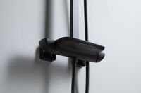 Товар: Душевая система Allen Brau Infinity 5.21030-31 Черная матовая - фото 19 Душевая система Allen Brau Infinity 5.21030-31 Черная матовая — фото 19, Душевые стойки