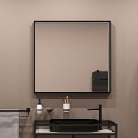 Товар: Зеркало Allen Brau Liberty 100 1.330016.BB с подсветкой Черный браш с сенсорным выключателем - фото 10 Зеркало Allen Brau Liberty 100 1.330016.BB с подсветкой Черный браш с сенсорным выключателем — фото 10, Зеркала в ванную комнату