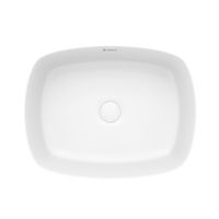 Раковина чаша Terminus Ното , белый арт-04RN50x37x13W — фото 3, Раковины накладные