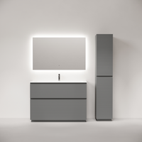 Тумба напольная SANCOS Folk Floor 1190х445х850, c двумя ящиками оснащенными доводчиками, Ergraut soft, арт. арт-FL120FES — фото 4, Тумбы под раковину