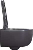 Товар: Унитаз Allen Brau Priority 4.31002.AN подвесной Антрацит без сиденья - фото 16 Унитаз Allen Brau Priority 4.31002.AN подвесной Антрацит без сиденья — фото 16, Подвесные унитазы