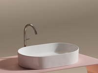 Раковина-чаша Ceramicanova Element 61 Белая глянцевая арт-CN6048 — фото 9, Раковины накладные