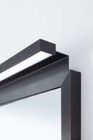 Зеркало Allen Brau Priority 120 1.31018.BB с подсветкой Черный браш — фото 16, Зеркала в ванную комнату