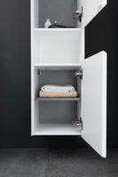 Шкаф пенал Allen Brau Infinity 35 R 1.21009.WM подвесной Белый матовый — фото 19, Пеналы для ванной комнаты