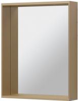 Зеркало Allen Brau Reality 60 1.32016.03 с подсветкой Латунь браш с сенсорным выключателем — фото 5, Зеркала в ванную комнату