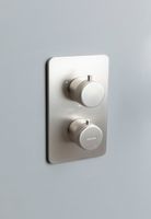 Душевая система Allen Brau Priority 5.31014-BN с термостатом Никель брашированный — фото 13, Встраиваемые душевые комплекты