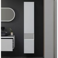 Шкаф пенал Allen Brau Infinity 35 R 1.21009.WM подвесной Белый матовый — фото 34, Пеналы для ванной комнаты