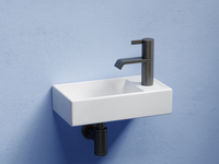 Раковина Ceramicanova Element 41 L CN6051L Белая глянцевая — фото 3, Мини-раковины