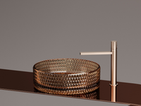 Раковина-чаша Ceramicanova Cristal 36 CN6058 Бежевая — фото 21, Раковины накладные