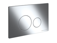 Система инсталляции для унитазов CERAMICANOVA Envision с кнопкой смыва Round цвет хром и креплениями — фото 7, Инсталляции для унитазов