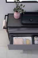 Столешница под раковину Allen Brau Priority 120 1.31012.GR-S Графит структ — фото 11, Столешницы под раковину