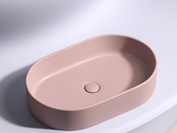 Раковина-чаша Ceramicanova Element 61 CN6048MP Розовая матовая — фото 15, Раковины накладные