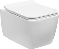 Унитаз Allen Brau Liberty 2 4.33007.21 подвесной Белый матовый без сиденья — фото 57, Подвесные унитазы