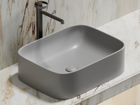 Раковина-чаша Ceramicanova Element 51 CN6052MSG Серая матовая — фото 17, Раковины накладные