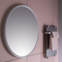 Товар: Зеркало Allen Brau Infinity 80 1.21017.WT с подсветкой Белое с сенсорным выключателем - фото 14 Зеркало Allen Brau Infinity 80 1.21017.WT с подсветкой Белое с сенсорным выключателем — фото 14, Зеркала в ванную комнату