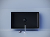 Раковина-чаша Ceramicanova Element 60 CN6070MB Черная матовая — фото 4, Раковины накладные