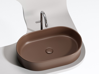 Раковина-чаша Ceramicanova Element 61 CN6048MDB Темно-коричневая матовая — фото 3, Раковины накладные