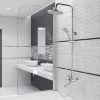 Душевая система G.Lauf NUD16-A045, хром — фото 6, Душевые стойки