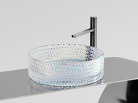 Раковина-чаша Ceramicanova Cristal 36 CN6059 Неон — фото 3, Раковины накладные