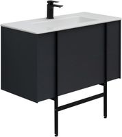 Тумба под раковину Allen Brau Reality 90 1.32006.AM подвесная Антрацит матовый — фото 47, Тумбы под раковину