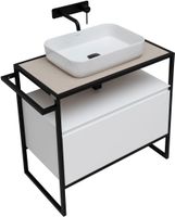 Товар: Тумба под раковину Allen Brau Priority 80 1.31002.WM Белая матовая - фото 21 Тумба под раковину Allen Brau Priority 80 1.31002.WM Белая матовая — фото 21, Тумбы под раковину