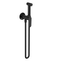 Товар: AQM6917MB Novara Готовый комплект гиг. душа (скрытый монтаж, латунная лейка), цвет черный матовый - фото 1 AQM6917MB Novara Готовый комплект гиг. душа (скрытый монтаж, латунная лейка), цвет черный матовый — фото 1, Гигиенические души