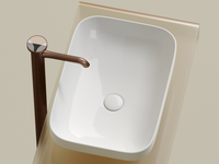 Раковина-чаша Ceramicanova Element 50 CN6055 Белая глянцевая — фото 18, Раковины накладные