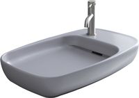 Раковина Allen Brau Liberty 2 70 4.32012.AN Антрацит — фото 12, Раковины накладные