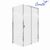 Товар: Душевой уголок Ceruttispa 120x80 Marbella 120-R 7912 профиль Хром стекло прозрачное - фото 6 Душевой уголок Ceruttispa 120x80 Marbella 120-R 7912 профиль Хром стекло прозрачное — фото 6, Прямоугольные душевые уголки