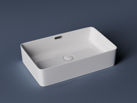 Раковина-чаша Ceramicanova Element 60 CN5025 Белая — фото 11, Раковины накладные