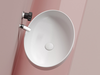 Раковина-чаша Ceramicanova Element 50 CN6056MW Белая матовая — фото 17, Раковины накладные