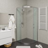 Товар: Душевой уголок Ceruttispa Viva 100х100 7706 профиль Хром стекло прозрачное - фото 15 Душевой уголок Ceruttispa Viva 100х100 7706 профиль Хром стекло прозрачное — фото 15, Душевые уголки четверть круга