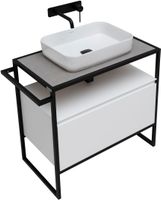 Товар: Тумба под раковину Allen Brau Priority 80 1.31002.WM Белая матовая - фото 20 Тумба под раковину Allen Brau Priority 80 1.31002.WM Белая матовая — фото 20, Тумбы под раковину