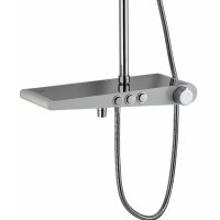 Душевая система Haiba , белый арт-HB2419 — фото 3, Душевые стойки