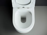 Напольный пристенный унитаз Mia Rimless — фото 10, Напольные унитазы