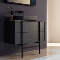 Тумба под раковину Allen Brau Reality 100 1.32007.AM подвесная Антрацит матовый — фото 74, Тумбы под раковину